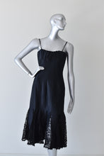 Load image into Gallery viewer, Guy Laroche Couture | Little Black Dress with Lace Panels
