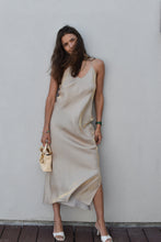 Load image into Gallery viewer, 1990&#39;s | Michael Kors | Gold Slip Dress
