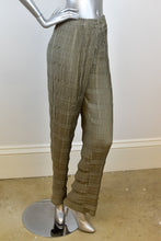 Load image into Gallery viewer, Y2K | Babette | Pewter Plisse Pants
