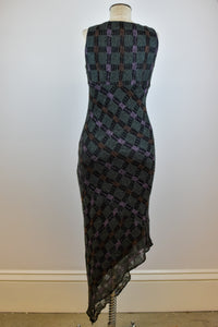 1990’s | Anna Sui | Checkered Mohair Dress