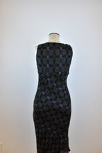 Load image into Gallery viewer, 1990’s | Anna Sui | Checkered Mohair Dress
