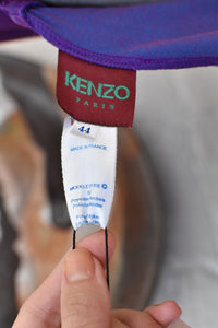 Kenzo | Metallic Purple Wrap