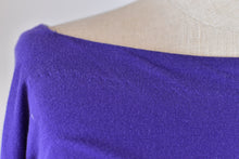 Load image into Gallery viewer, 1990’s | Romeo Gigli | Purple Jersey Dress with a Tie Back
