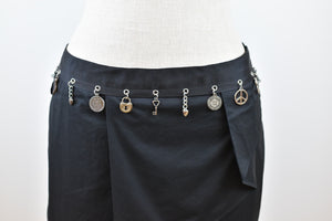 Love Moschino | Mini Skirt with Charms
