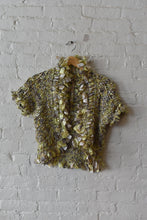 Load image into Gallery viewer, Y2K| Issey Miyake Heart HaaT | Metallic Crochet Shrug

