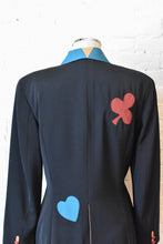 Load image into Gallery viewer, 1990’s | Matsuda | Novelty Card Suit Blazer
