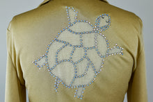 Load image into Gallery viewer, 1970’s | Champagne Dress with Turtle Cutout
