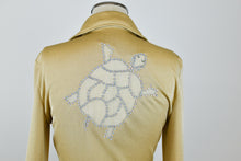 Load image into Gallery viewer, 1970’s | Champagne Dress with Turtle Cutout
