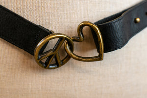 1990’s | Moschino | Peace and Love Belt