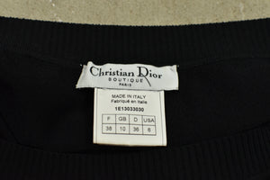 Y2K | Christian Dior | Pencil Skirt with Side Panels and Cutouts