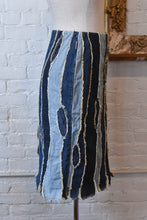 Load image into Gallery viewer, Y2K | Moschino Jeans | Distressed Demin Skirt
