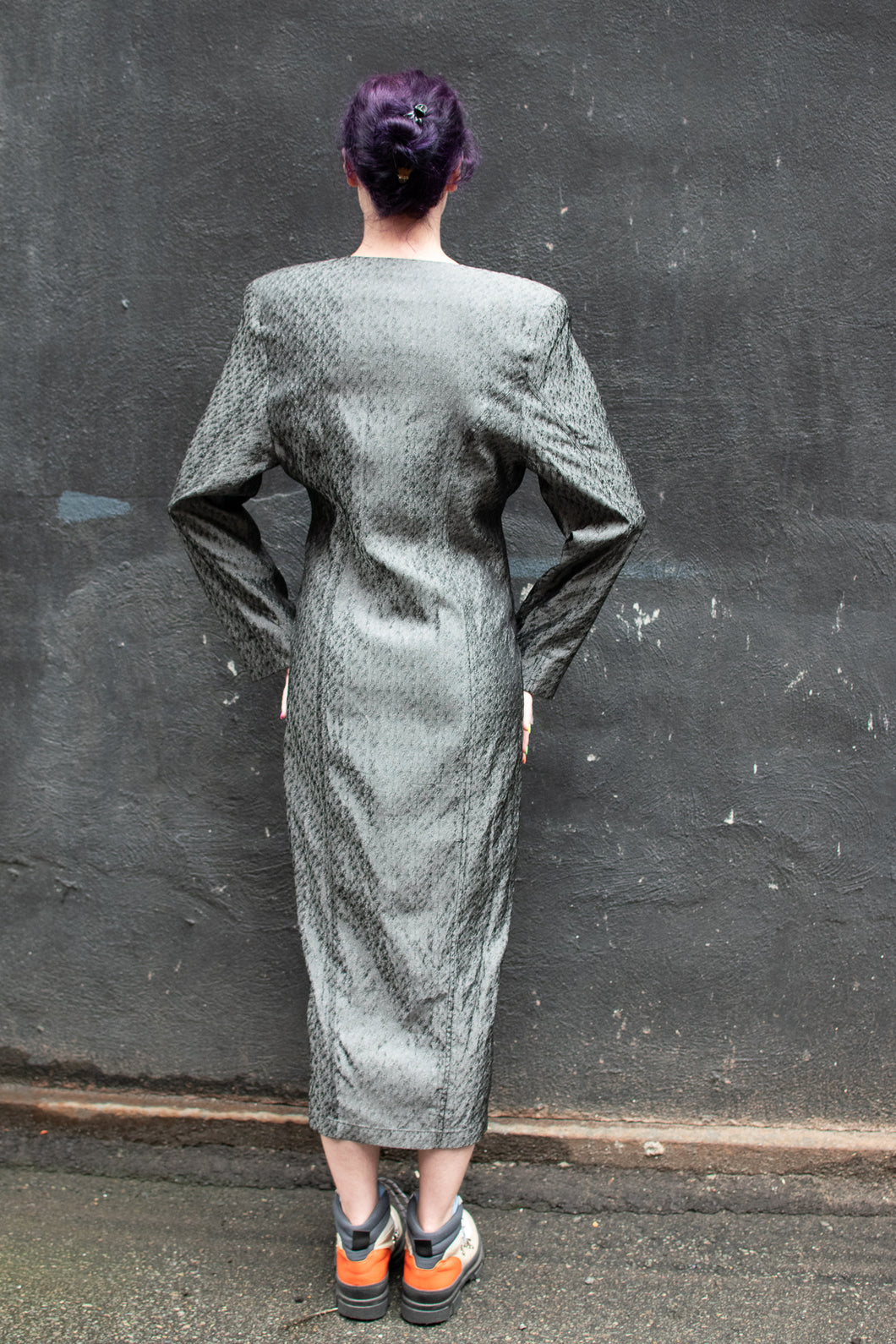 1980’s/1990's | Todd Oldham | Silver Metallic Dress