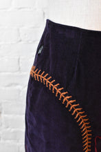 Load image into Gallery viewer, 1990&#39;s | Moschino Jeans | Corduroy Baseball Skirt
