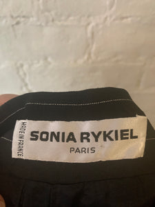 1990’s | Sonia Rykiel | Pin Striped Shorts and Jacket Set
