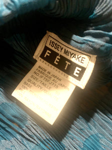 Issey Miyake | Plisse Velvet and Sheer Button Down