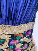Load image into Gallery viewer, 1980&#39;s | Mary McFadden | Beaded Plisse Gown

