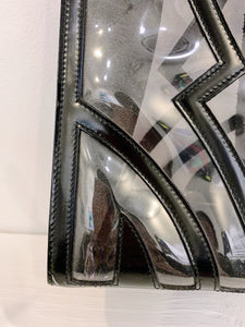 1990's | Ferragamo | Clear Bag with Long Straps