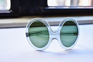 1960's | Pierre Cardin | Space Age Oversized Lucite Sunglasses