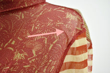 Load image into Gallery viewer, 1990&#39;s | Jean Paul Gaultier | Mesh Turtleneck with a Jungle Print and Abstract Figure
