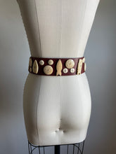 Load image into Gallery viewer, 1995 | Romeo Gigli | Wide Leather Belt
