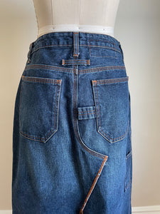 JPG Jeans | Denim Skirt with Slits