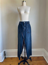 Load image into Gallery viewer, JPG Jeans | Denim Skirt with Slits
