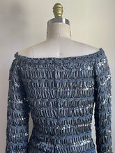 Load image into Gallery viewer, 1990’s | Novespazio | Metallic Ribbon Dress
