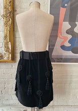 Load image into Gallery viewer, 1990&#39;s | Laura Biagiotti | Wool Skirt with Tassels
