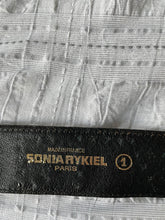 Load image into Gallery viewer, Vintage Sonia Rykiel “Black Tie” Belt
