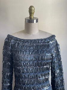 1990’s | Novespazio | Metallic Ribbon Dress