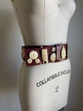 Load image into Gallery viewer, 1995 | Romeo Gigli | Wide Leather Belt
