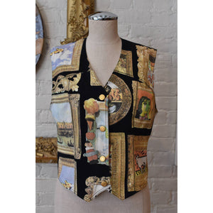 1990's | Vintage Moschino | Artwork Vest